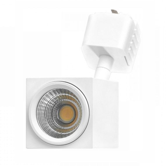Светильник трековый поворотный LED KW-204/7W NW WH