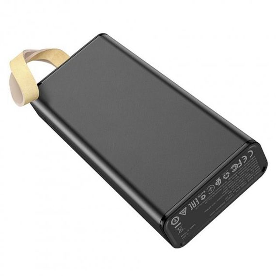 Павербанк зовнішній акумулятор XPRO BJ18 20000 mAh з індикацією зарядки та ліхтариком чорний (32442-01) | Зображення 3