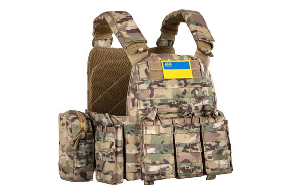 Плитоноска 2E Tactical , Тип 5, з кишенями для бічного захисту, камуфляж (2E-MILPLACARTYPE5-Y2-CC) | Зображення 6