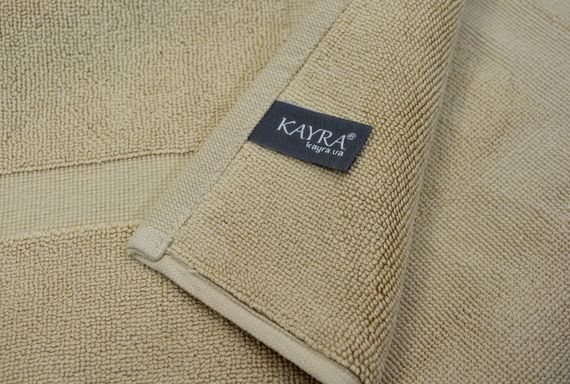 Полотенце-коврик EXP-3 Kayra 50х80 см для ног бежевый | Зображення 2