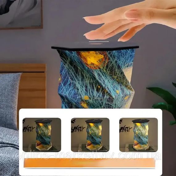 Настільна лампа-нічник Місяць з регулюванням яскравості XPRO 3D (234574927_312) | Зображення 4