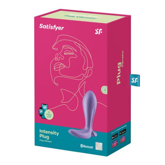 Анальна смарт-пробка з вібрацією Satisfyer Intensity Plug Purple sexstyle | Зображення 6
