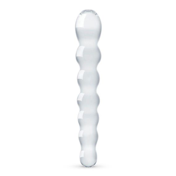 Скляний дилдо у вигляді намистин Gildo Glass Dildo No. 19 Sex Aura