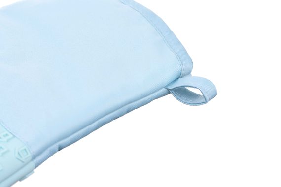 Рукавичка-прихватка Ardesto Tasty Baking, 35х19см, силікон, бавовна, блакитний (AR2327T) | Зображення 6