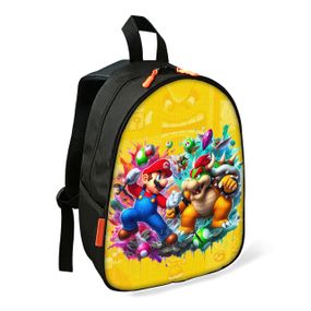Рюкзак Супер Маріо дитячий шкільний/міський 34х27х13 см для хлопчика (02450)