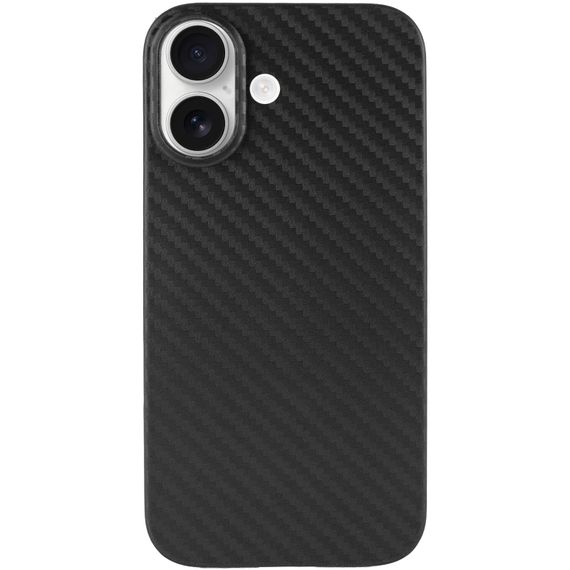 Чохол Getman Carbon Ultra Slim для Apple iPhone 16 (6.1") Black | Зображення 1