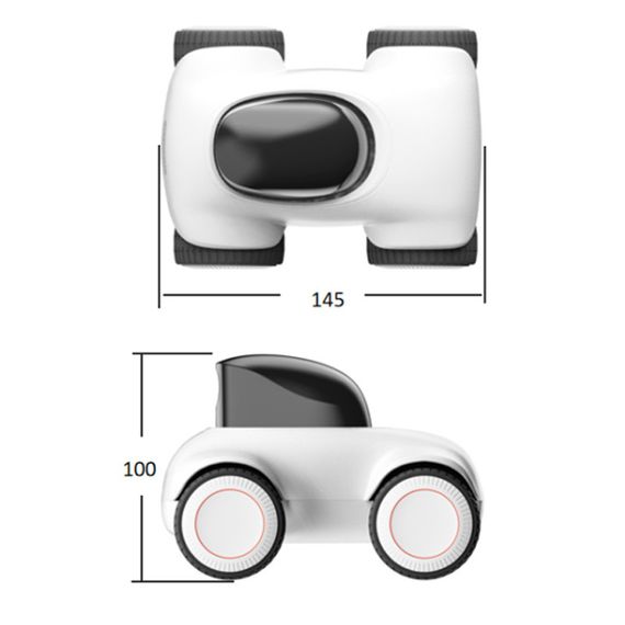Інтерактивний робот-компаньйон EU8 Smart White | Зображення 2