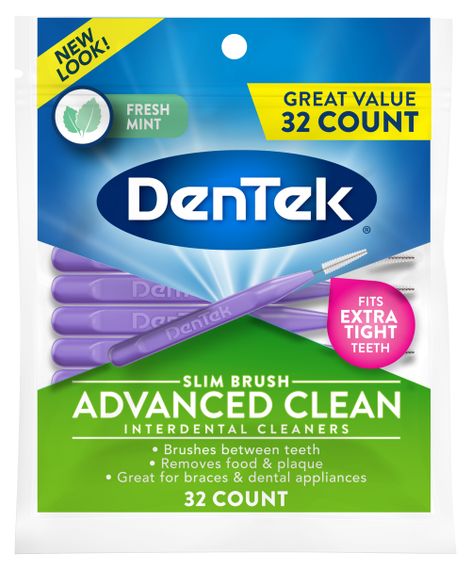Тонкі міжзубні щітки DenTek Slim Brush Cleaners, 32 шт.