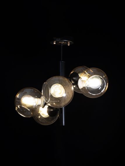 Люстра BL-518S/5 E27 BK+FG | Зображення 3