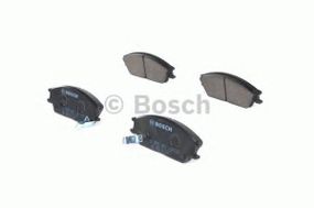 Комплект гальмівних колодок - дискові BOSCH 0986461127 на HONDA ACCORD Mk II Наклонная задняя часть (AC, AD)