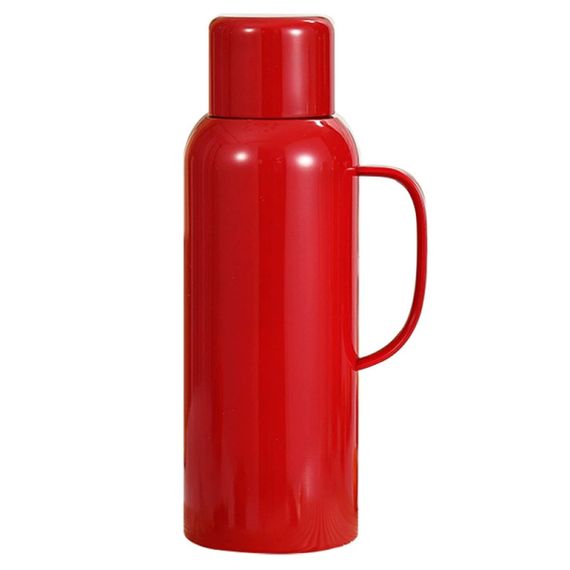 Термос Vacuum с датчиком температуры на 820 мл красный HP-14-55R