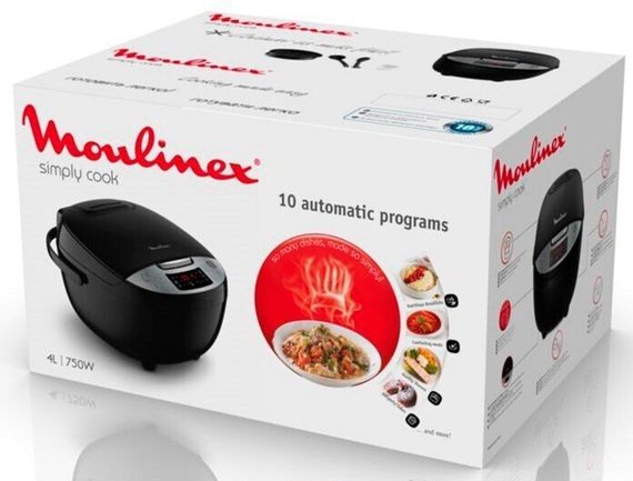 Мультиварка MoulinexSimply Cook, 750Вт (MK611832) | Зображення 6