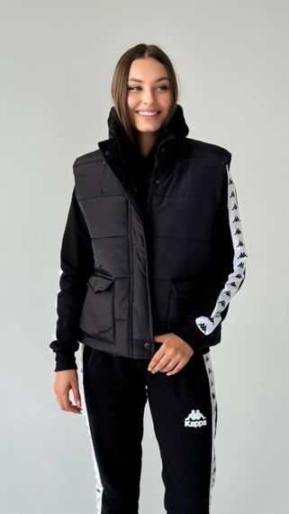 Жіноча жилетка чорна | Зображення 3