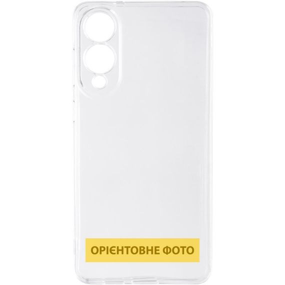 TPU чохол Epic Transparent 1,5mm Full Camera Samsung Galaxy S25 Edge Безбарвний (прозорий) | Зображення 1