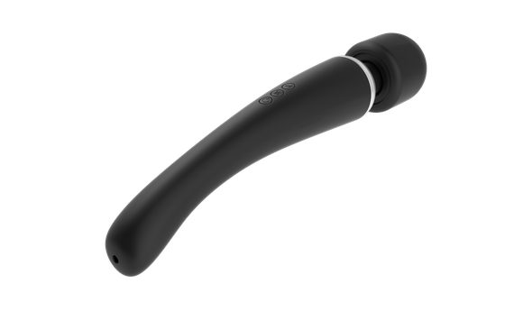 Потужний вібромасажер Dorcel Megawand Black який перезаряджається, 160 режимів | Зображення 3