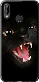 Чехол на Huawei P20 Lite Чёрная кошка "932u-1410-17620"