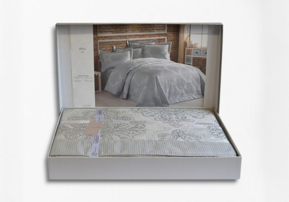 Покривало Gardines Diva 240х260 см. сіре | Зображення 2