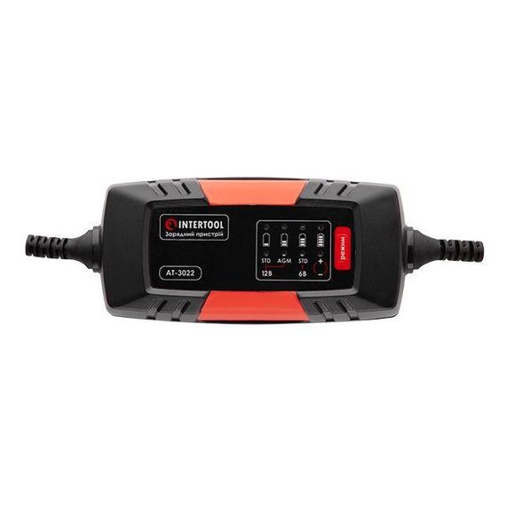 Зарядний пристрій для акумуляторів 1.2 - 60 Аг INTERTOOL AT-3022