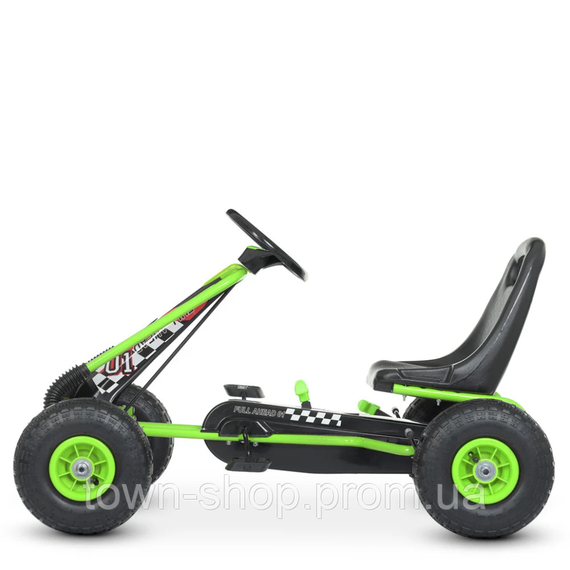 Велокарт детский Bambi kart M 0645(2)-5 зеленый | Зображення 4