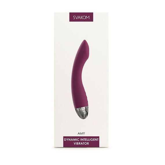 Вібратор для точки G з інтелектуальним режимом Svakom Amy Violet sexstyle | Зображення 7