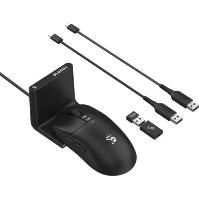 Мышка A4Tech Bloody R72 Pro Duo Wireless/USB Black (4711421000840) | Зображення 5