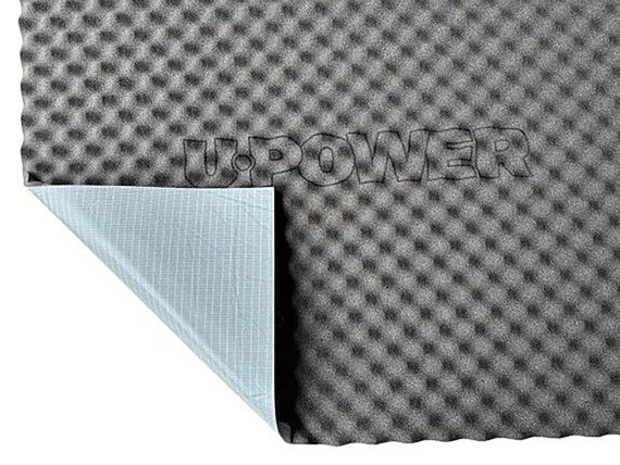 Звукоизоляционный лист с армированным клеевым слоем Ultimate U-Power Overtone (75x100см) 15мм (75x100см)