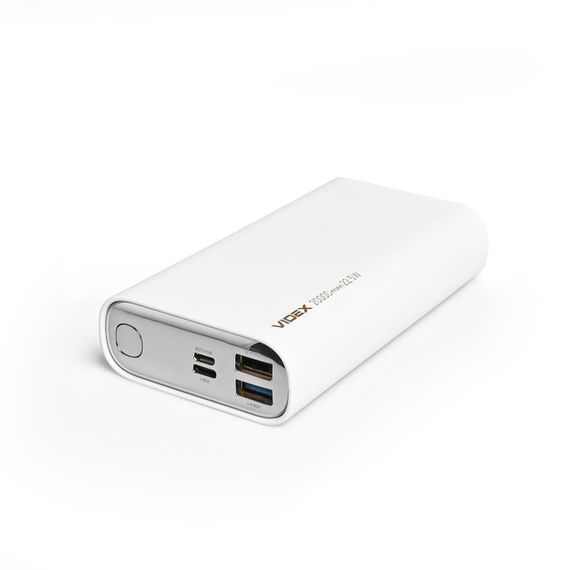 Повербанк 20000mAh VIDEX VPB-320 22.5W White | Зображення 4