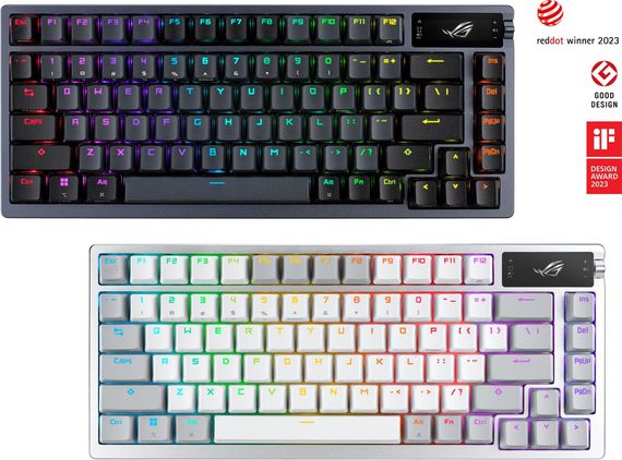 Клавіатура механічна ASUS ROG Azoth 81key 90MP031A-BKUA11 | Зображення 9