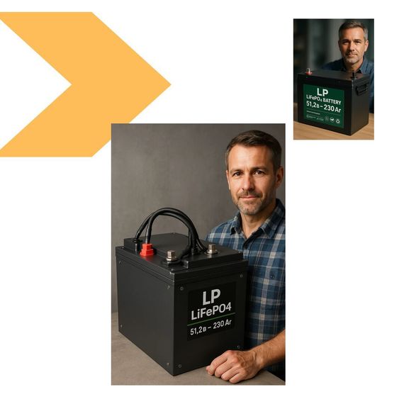 Акумулятор LiFePO4 51,2В - 230 Аг XPRO 51.2V (345610902_94063) | Зображення 5