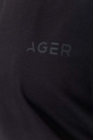 Футболка женская  Ager  цвет черный 223R021 | Зображення 4