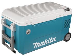 Холодильник-нагрівач акумуляторний Makita CW002GZ (50 л, XGT/LXT, 25.6 кг, без акумуляторів та зарядного пристрою)