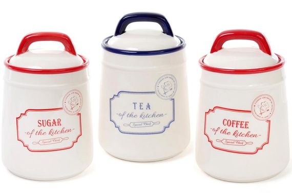 Банка керамічна Red&Blue TEA 800мл, синя | Зображення 2