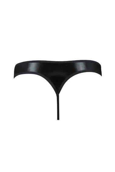 Чоловічі стринги Passion 033 THONG PAUL XXL/XXXL Black, під латекс Sex Aura | Зображення 3
