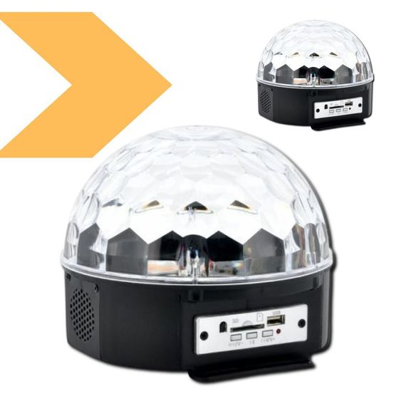 Диско-куля з бездротовим підключенням XPRO MUSIC BALL BLUETOOTH 24 (GR- 43_296) | Зображення 1