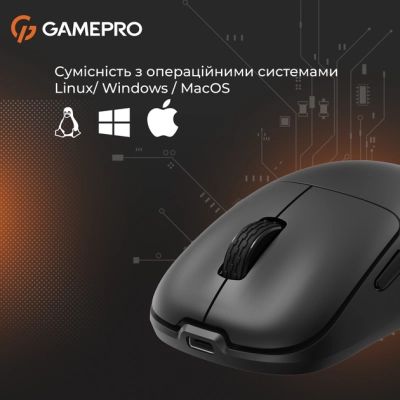 Мышка GamePro GM990B Wireless Black (GM990B) | Зображення 2