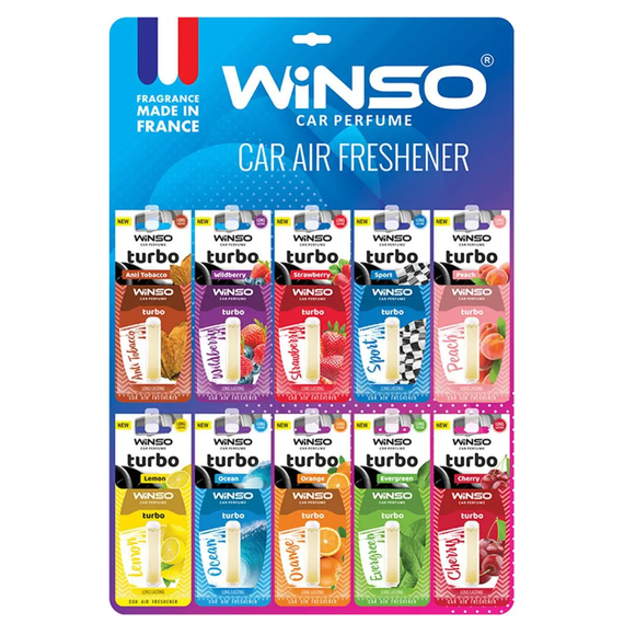 Освіжувач повітря WINSO IntelliGent дисплей MIX з мембраною 12345