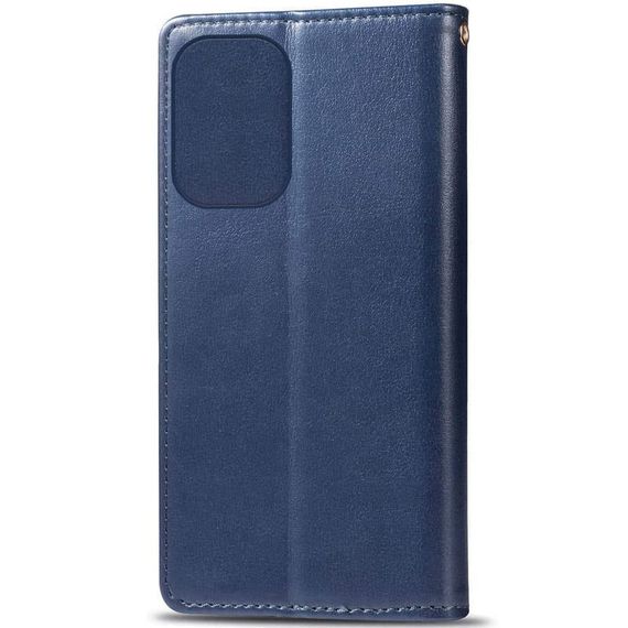 Кожаный чехол-книжка GETMAN Gallant (PU) для Motorola Moto G85 Синий | Зображення 4