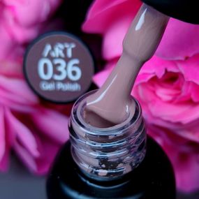 Гель-лак ART in detail 36 (невесомый бежево-коричневый) 6мл