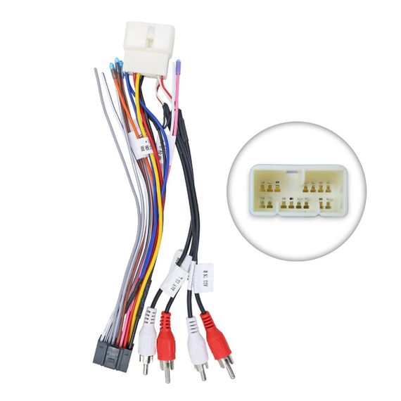 Перехідник живлення серії QIV з адаптером CAN-BUS для Toyota QBR-W TY-0455 (дрот)