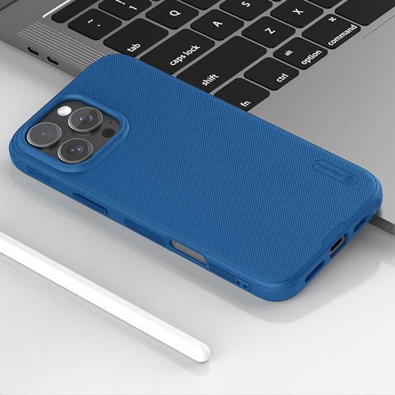 Чохол Nillkin Matte Pro для Apple iPhone 16 Pro (6.3") Синій / Blue | Зображення 6