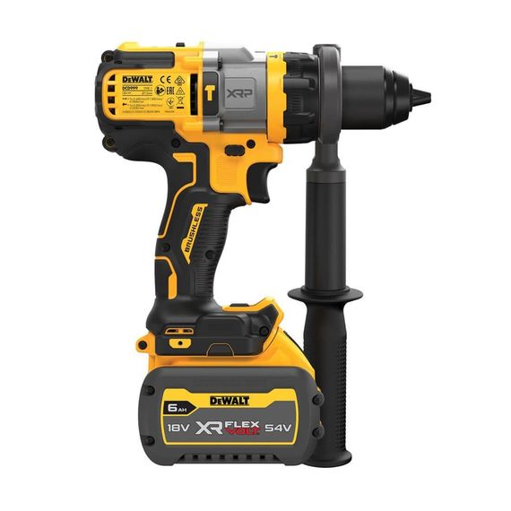 Дрель-шуруповерт аккумуляторная бесщеточная ударная 126 Нм DeWALT DCD999T1 | Зображення 3