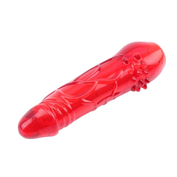 Набір вібратор + 2 насадки Chisa Hotstorm Hers Dildo Kit червоний Sex Aura | Зображення 4