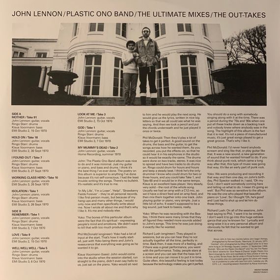 Вінілова платівка John Lennon, Plastic Ono Band – John Lennon / Plastic Ono Band [2LP] | Зображення 6