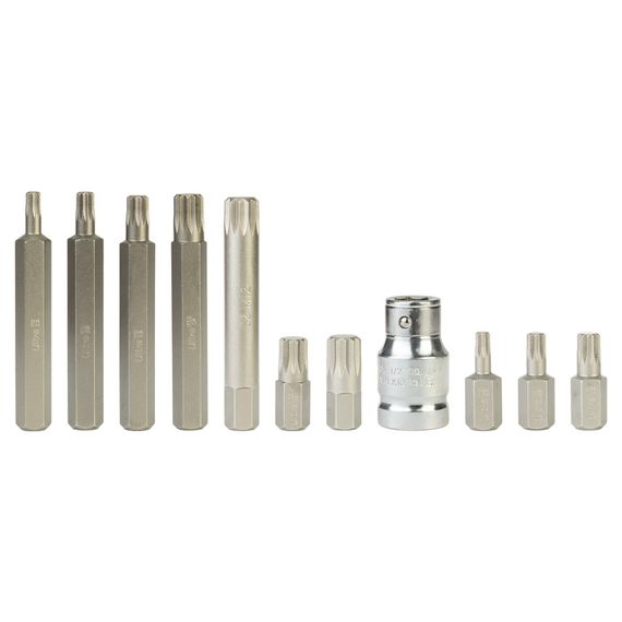 Набір біт Ultra Spline 10мм 11шт S2 (метал кейс) 4016992 | Зображення 1