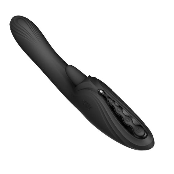 Вібратор-кролик Zalo Ares Obsidian Black sexstyle | Зображення 4