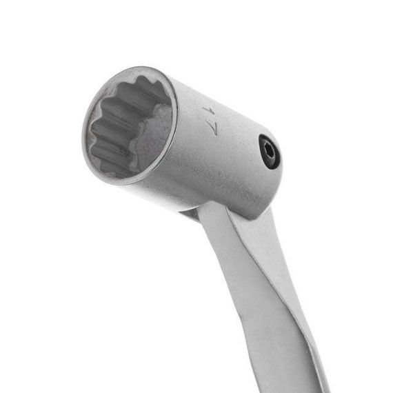 Ключ ріжково-накидний шарнірний 17 мм, Cr-V INTERTOOL XT-1417 | Зображення 2