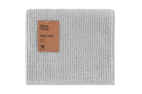 Рушник махровий Ardesto Air, 50х90см, 100% бавовна, сірий (ART2150SG)