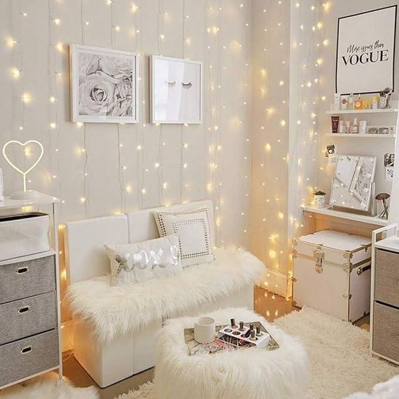 Гірлянди для весільної вечірки, дому, стіни, спальні, Дня Святого Валентина, Нового  року, внутрішнього наруч | Зображення 5