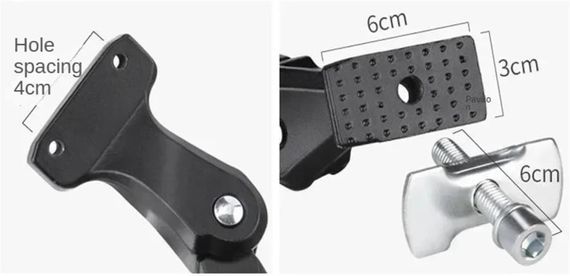 Підніжка для велосипеда, бічна підставка регульована для колес 22–29″ складна для міського трекінгового гідридного ровера | Зображення 3