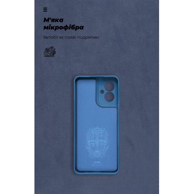 Чехол для мобильного телефона Armorstandart ICON Motorola G55 5G Camera cover Blue (ARM81208) | Зображення 3